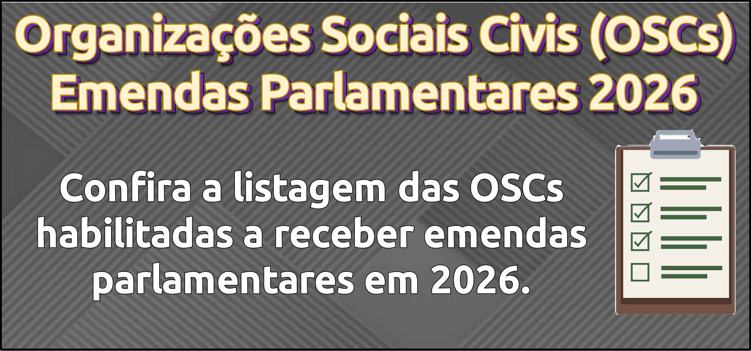 Banner Lista OSC 2026 (Mobile)
